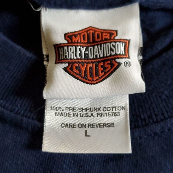 HARLEY-DAVIDSON short sleeve T-shirt size L - Picture 2 of 3
